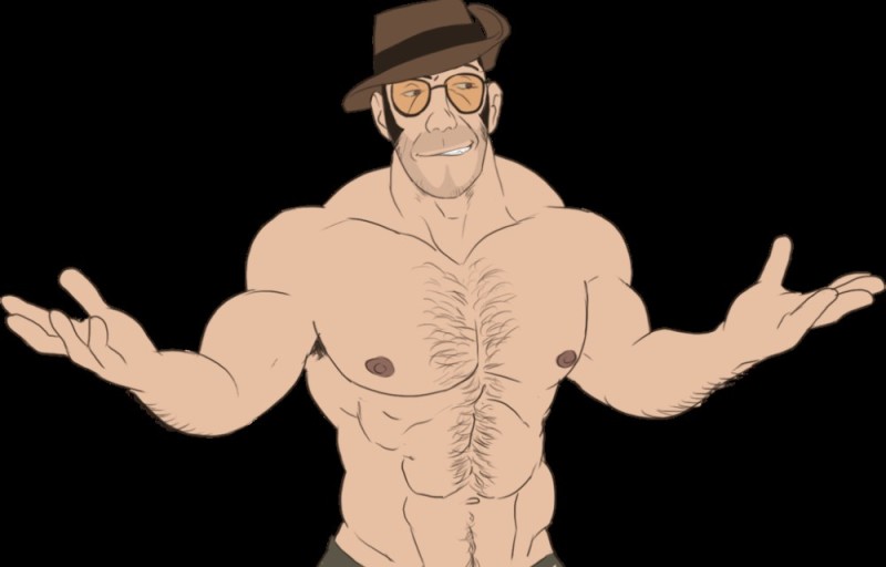 Create meme: art Jock, mge tf 2, pumped-up tf 2 characters