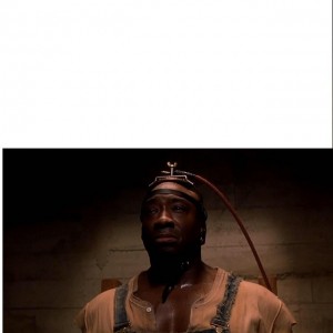 Create meme: the green mile film 2000 actors, the green mile photo, the giant in the green mile