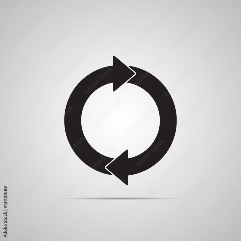 Create meme: circular arrow, circular arrows, circle with arrow