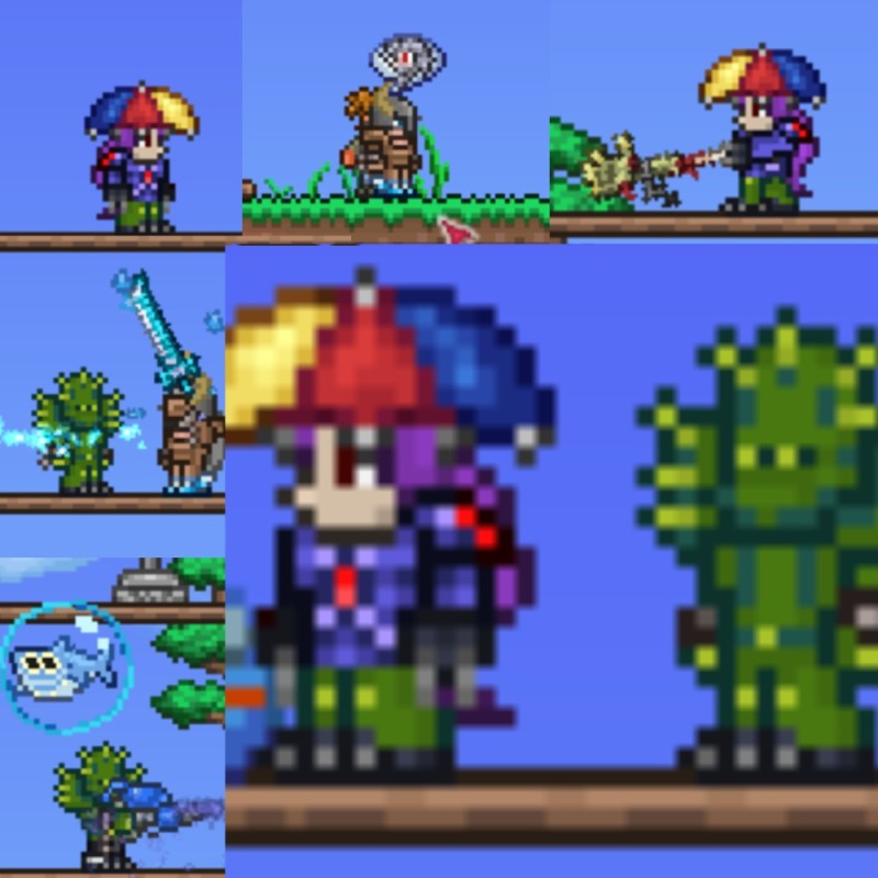 Create meme: terraria, terraria on Android, terraria wiki