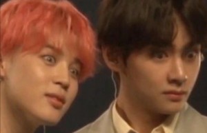 Create meme: jimin bts, taehyung, Bangtan Boys