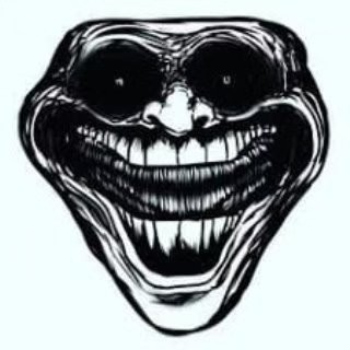 Create meme: meme trollface, uncanny trollge, trollface scary faces