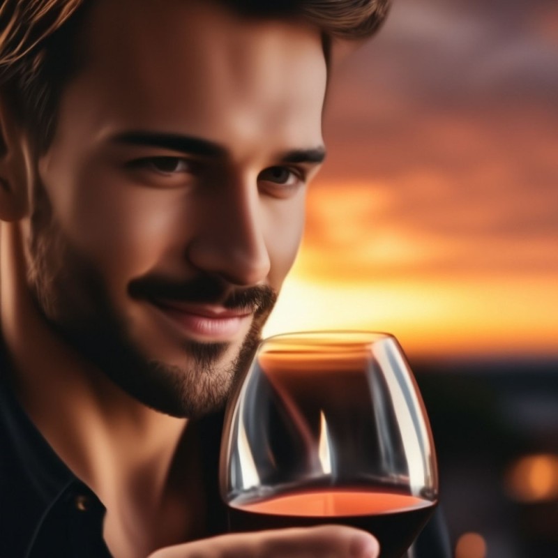 Create meme: male , a man with a glass of wine, a man with a glass