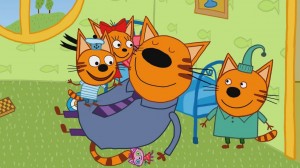 Создать мем: 3 кота покажи севилья, три кота, три кота 2 сезон 86 серия