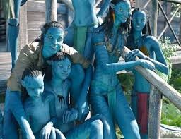 Create meme: Jake Sully, avatar 2, The Smurfs are not the same
