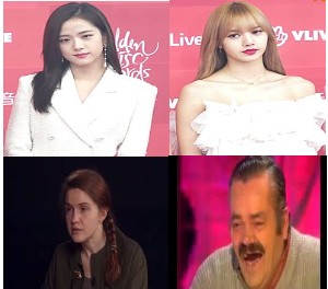 Create meme: Lisa is a Thai singer, twice, Kim Jisoo without makeup