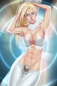 Create meme: Emma frost DeviantArt, emma frost ero