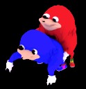 Создать мем: ugandan knuckles, наклз, уганда наклз и соник