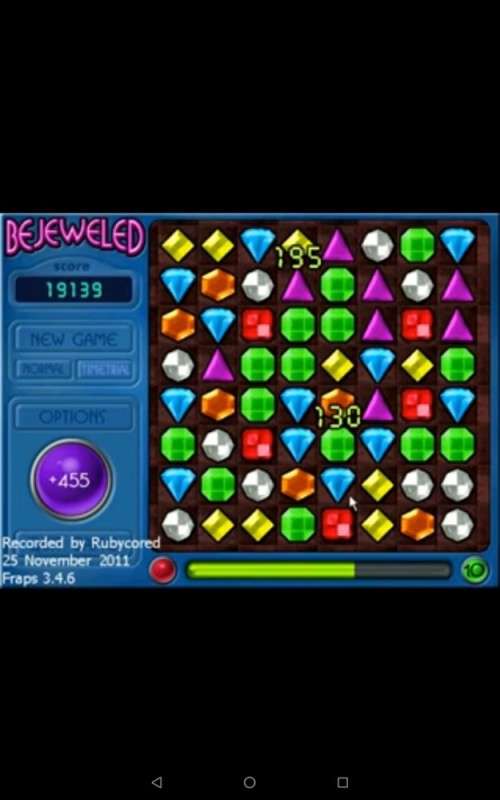 Create meme: bejeweled, diamond game, diamond crystals game