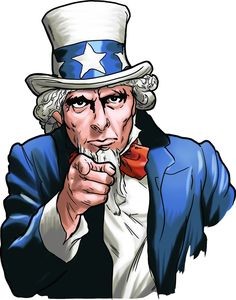 Create meme: poster USA uncle Sam, uncle Sam art, Olmec uncle Sam