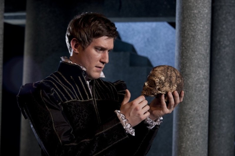 Create meme: hamlet , hamlet with the skull, were they or were they not