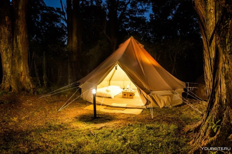 Create meme: tent in the forest, tent camping, large camping tent