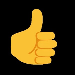 Create meme: the emoticon thumb up, thumbs up, ok hand emoji