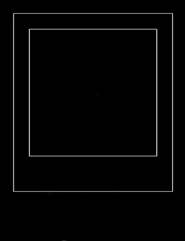 Черный квадрат для фотошопа на прозрачном фоне