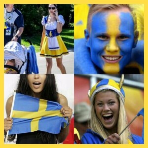 Создать мем: шведы, самые красивые болельщицы америки, человек