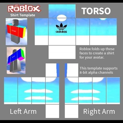 Transparent Roblox Clothing Template