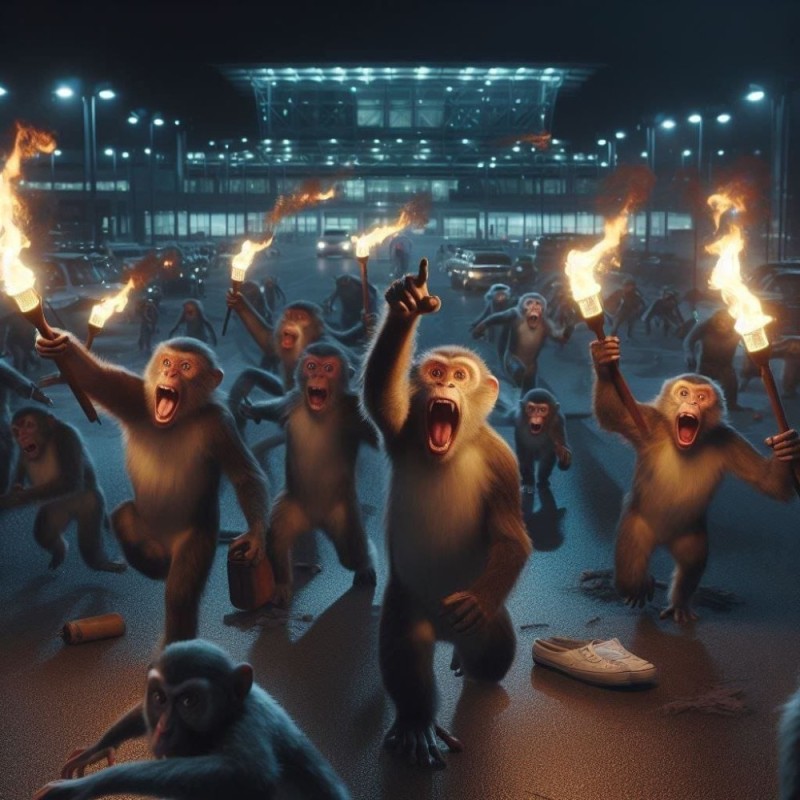 Создать мем: планета обезьян хабиб, темнота, игра про обезьяну и полицейских