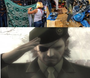 Create meme: salute, solid snake honor, solid snake salutes