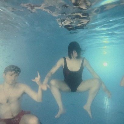 Create meme: swimming pool under water, shooting underwater in the pool, pool 