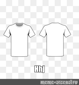 Download Create Meme T Shirt Template T Shirt Tasarla White Cartoon T Shirt Png Pictures Meme Arsenal Com
