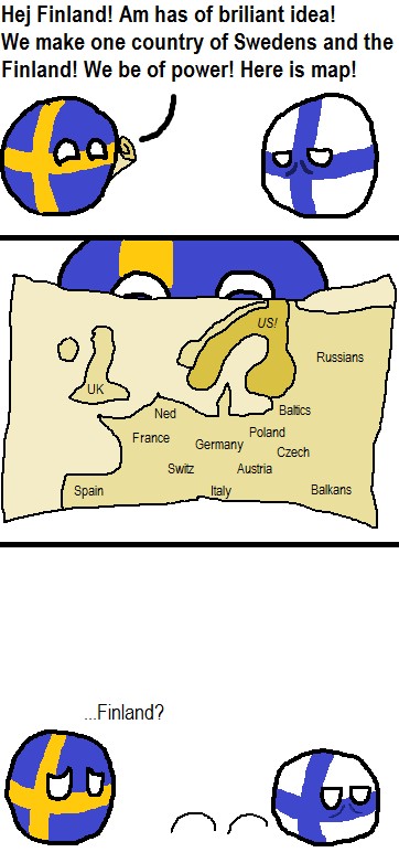 Create meme: countrybools norway comics, sweden countryballs, countryball comics with sweden