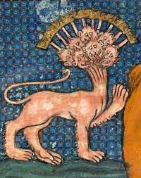 Create meme: suffering middle ages Leo, bestiary, medieval bestiary