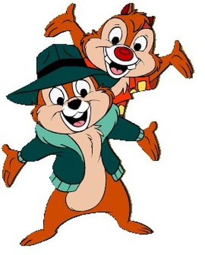 Create meme: chip Dale, chip and dale characters, chip chap nøddepatruljen
