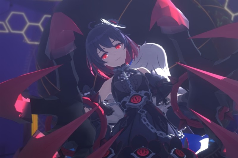 Create meme: impact honkai 3, honkai impact 3 rd, veliona honkai