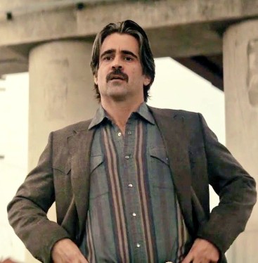 Create meme: Colin Farrell MEM, True Detective Colin Farrell, true detective