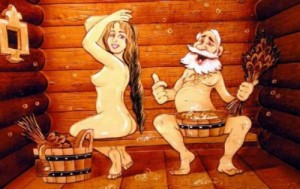 Create meme: in the hole, Russian bathhouse, sweating in the sauna