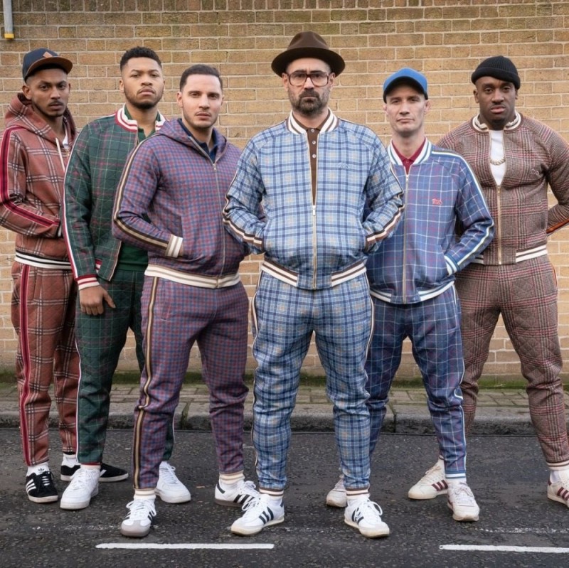 Create meme: tracksuit gentlemen, gentlemen guy ritchie coach, guy ritchie gentlemen