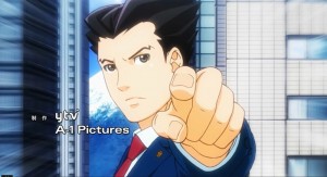 Create meme: ace attorney, anime
