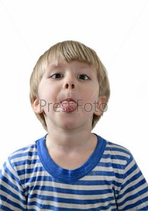 Create meme: little boy, boy, the surprised boy