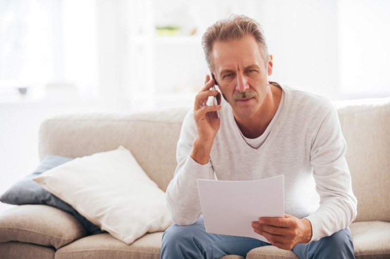 Create meme: man talking on the phone, people, a man with a phone