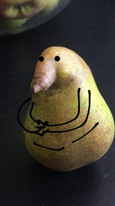 Create meme: Idun, peekaboo, pear