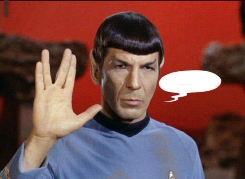 Create meme: a frame from the movie, spock, Leonard Nimoy