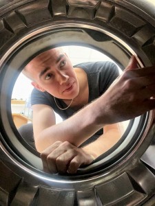Create meme: male, washing machine, people