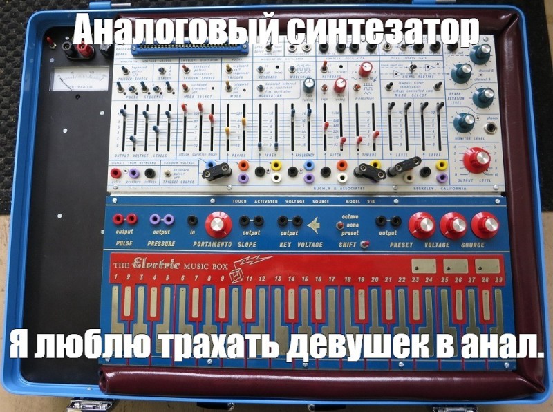 Создать мем: цифровой синтезатор, buchla music easel, music synthesis