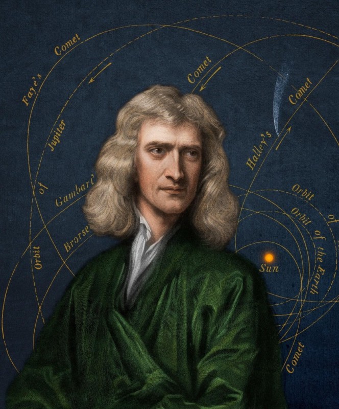 Create meme: isaac newton biography, isaac newton english physicist, Isaac Newton (1642-1727)