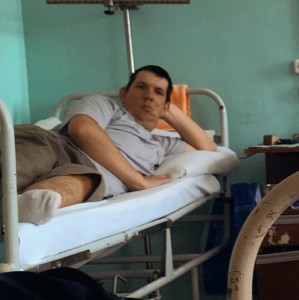 Create meme: levers Valery Viktorovich, hospital, hospital