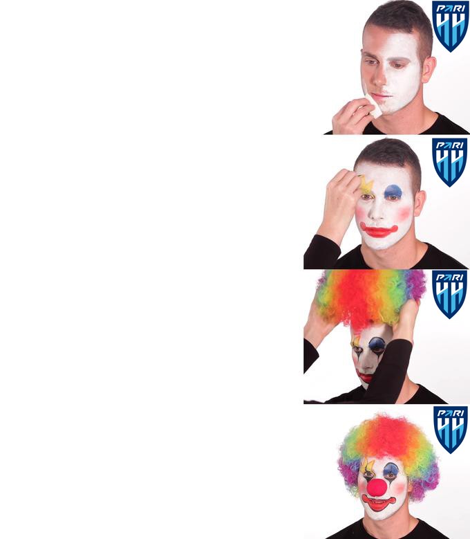 Create meme: clown makeup meme, clown makeup, clown makeup