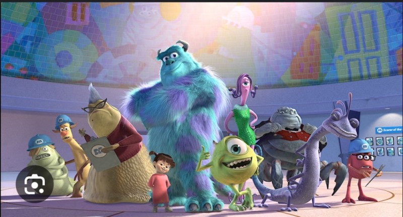 Create meme: monsters from monsters Inc, monsters, Inc, characters from the monster corporation
