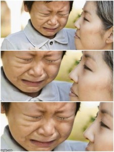 Create meme: the Chinese, asian kid cry, Child