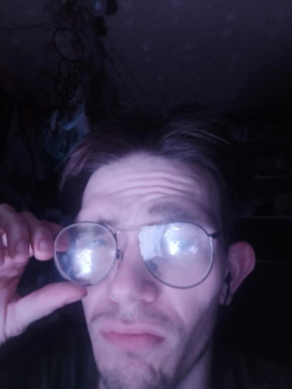 Create meme: bespectacled , glasses with large diopters, the man with the magnifying glass