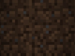 Create meme: minecraft dirt block, minecraft texture block of land, brown pixel background