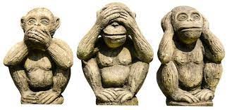 Создать мем: фигурка, обезьяны сандзару, три обезьяны скульптура