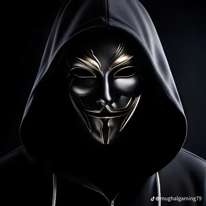 Create meme: anonymous mask, dark anonymous, the mask of pablo anonymous