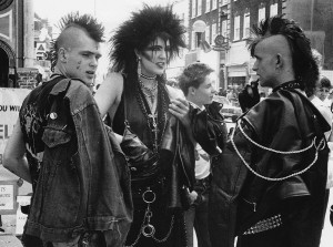 Create meme: punk 80's, punk goth, punks 80e