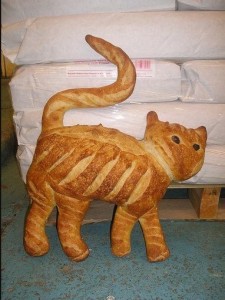Create meme: bread cat, figures, cat