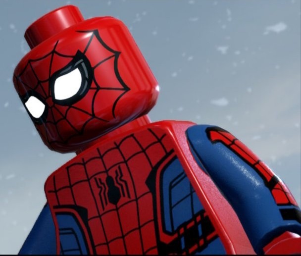 Create meme: Lego Minifigures Marvel Spider-man, lego Spider-man, Lego Spider-man cartoon